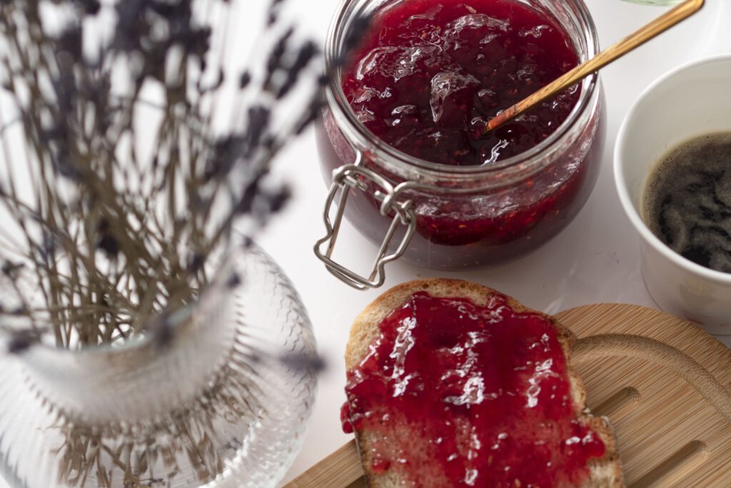 Himbeer-Basilikum-Marmelade für Diabetiker selber machen