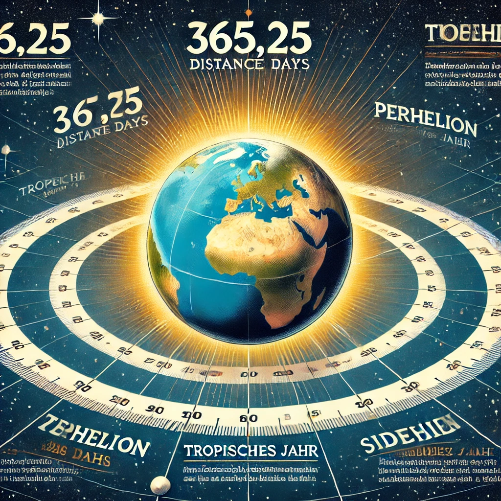 Wie lange braucht die Erde, um die Sonne zu umkreisen